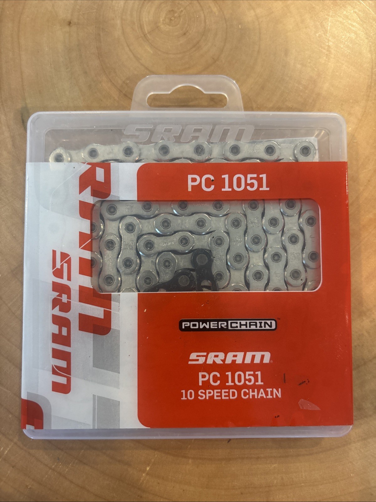 SRAM PC 1051 10-Speed Chain 1/2 x 11/128 114-Link Powerlock Connector | New