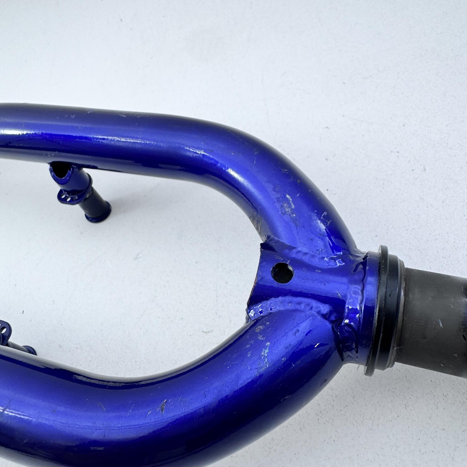 Rigid MTB Fork LUNG 1-1/8in 26in Threaded 7.5in Steerer Blue Purple NOS BB1