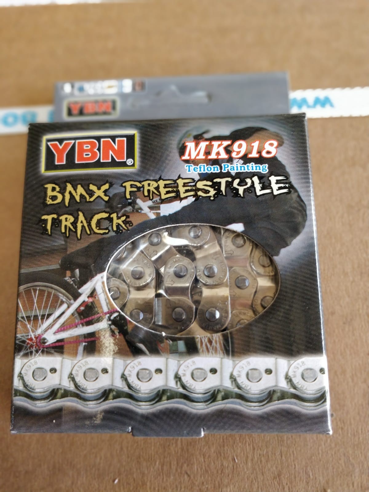 PRO+ YBN Chain 1/2×1/8x 112-HalfLink 1/Speed Freestyle Bike Cruisers CHROME