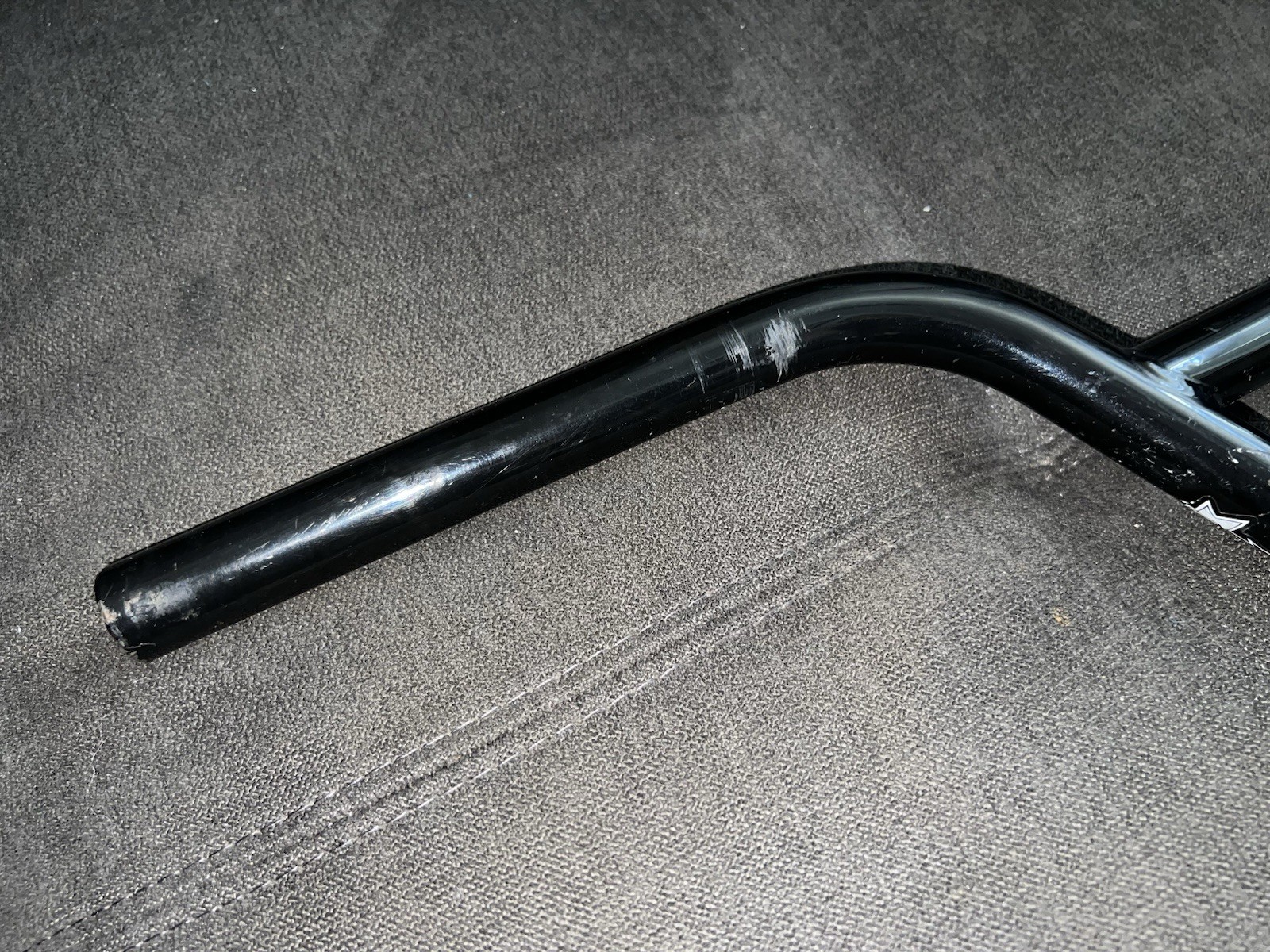 Kink Grizzly BMX Black Powder Coated Handle Bars Dave Osato Bicycle Vintage