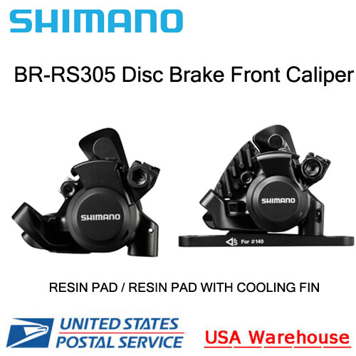SHIMANO BR-RS305 Mechanical Flat Mount Disc Brake Front + Rear Caliper