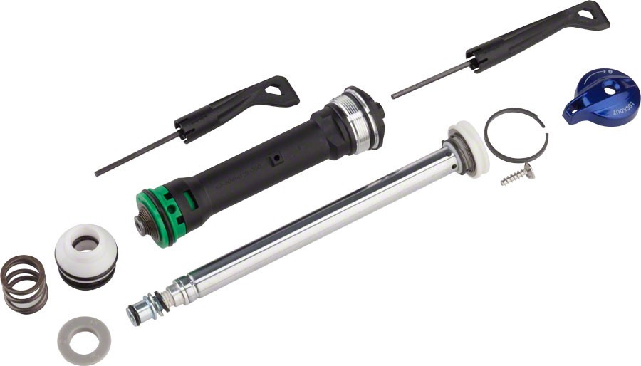 RockShox TurnKey Damper Internals, Right, TK 26/29 100 – XC30 A1-A3/30 Silver,