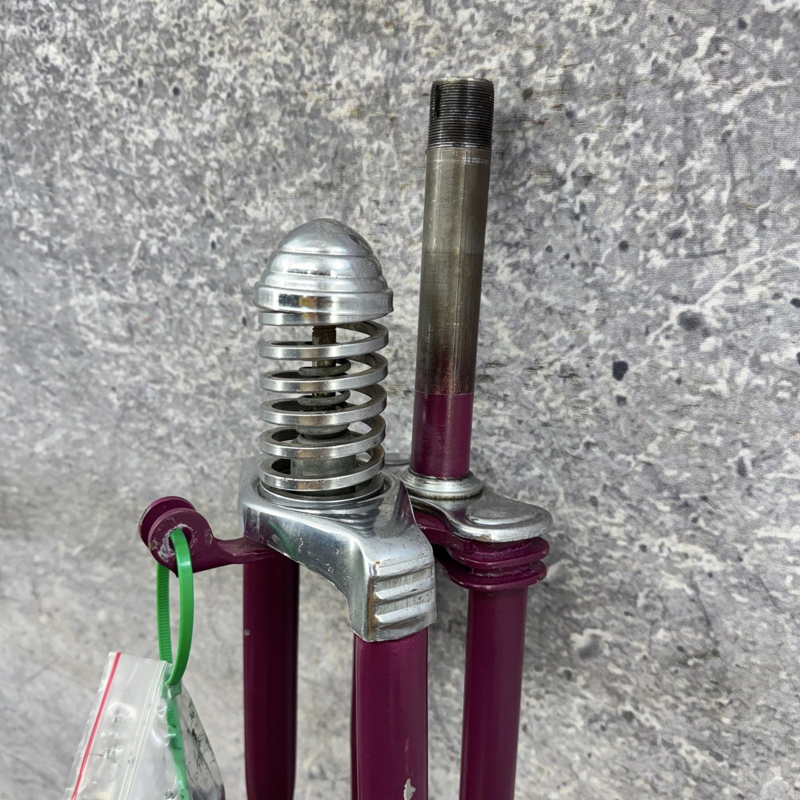 Vintage Rollfast Springer Fork 26in Balloon Tire Cruiser PARTS Bent Dent