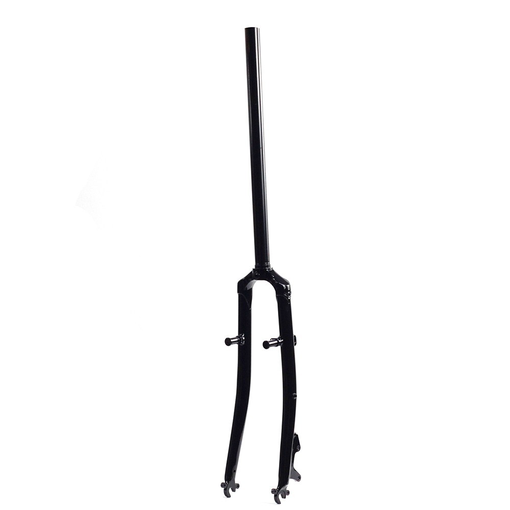 26″ Chromoly Steel Touring Bike Rigid Fork 1 inch 25.4mm Disc V Brake Threadless