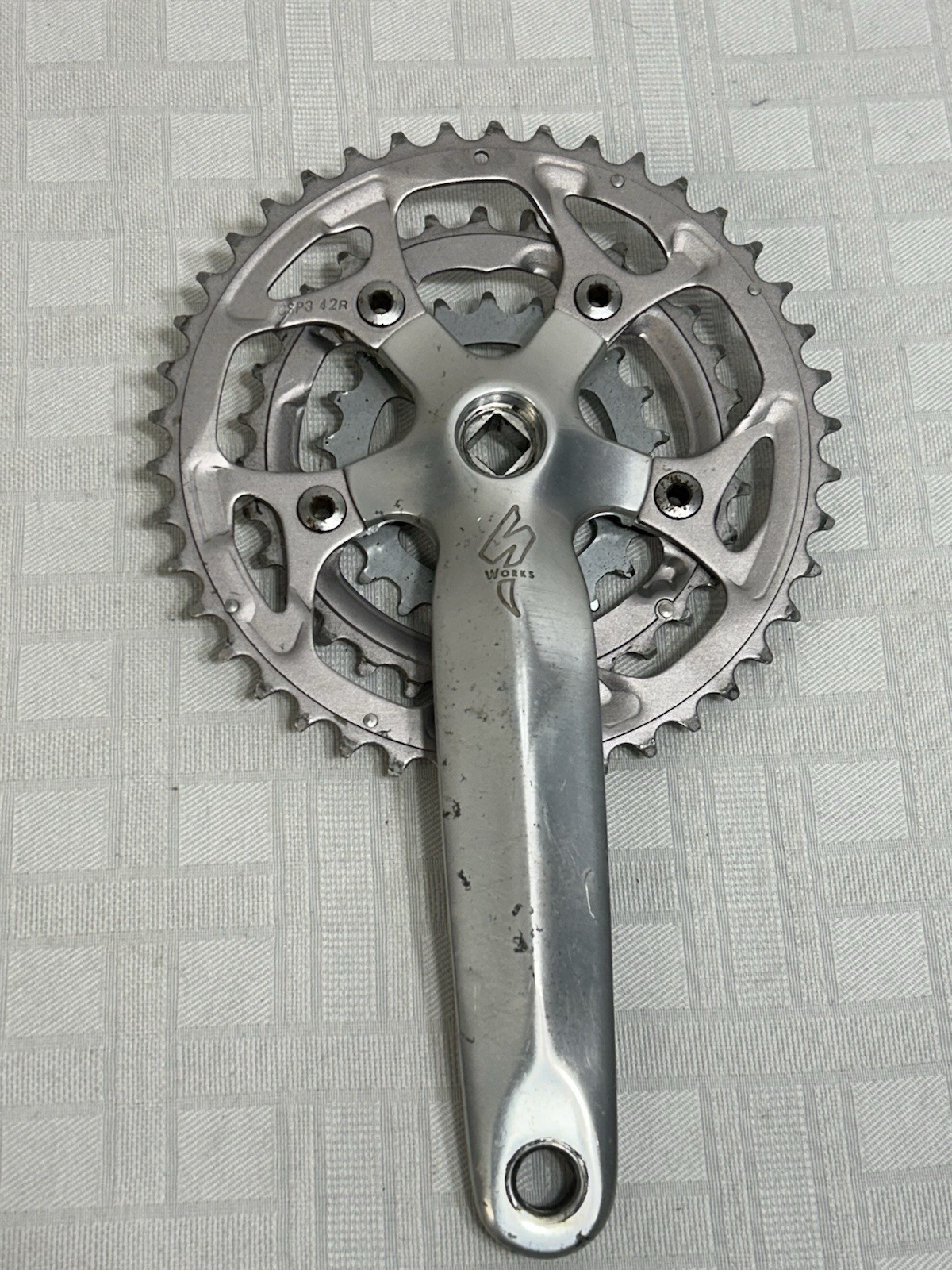 Vtg. Specialized Sugino S-Works 175mm F-1 44/32/22 Triple Crank Mountain Bike