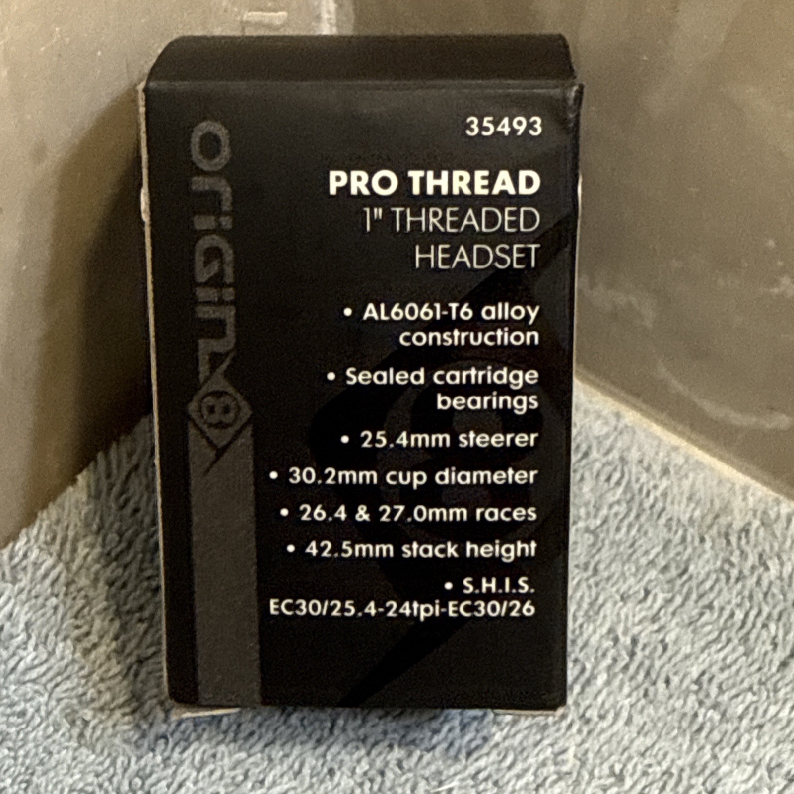 ORIGIN8 Pro Threaded HEADSET For 1” Steerer Sealed Bearings [caw]