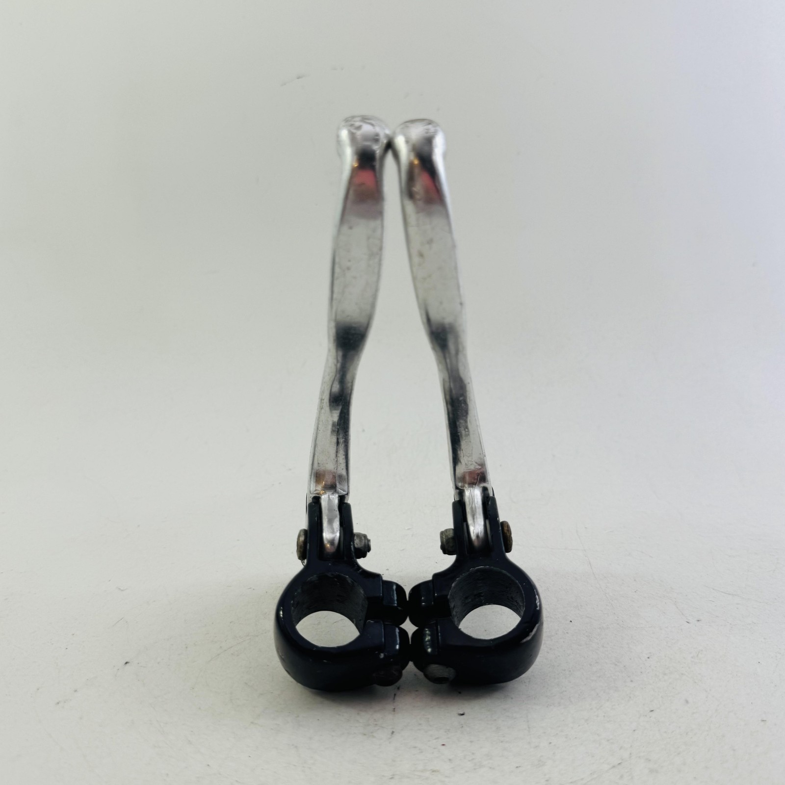 Chang Star Brake Levers Pair 22.2mm 4-Finger Silver Black BMX MTB Cruiser A98