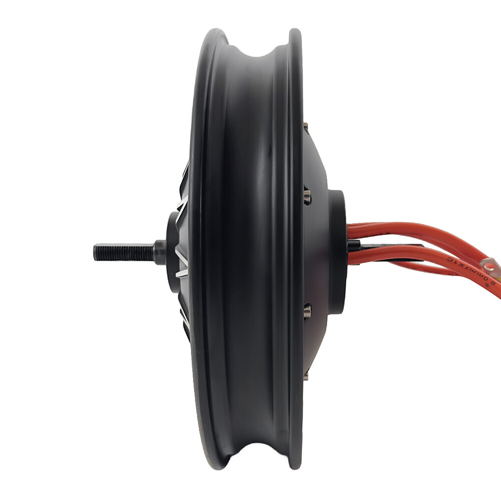 14 Inch 48V 60V 72V Dual Hall Vacuum In-Wheel Hub Motor For Electric Motorbike