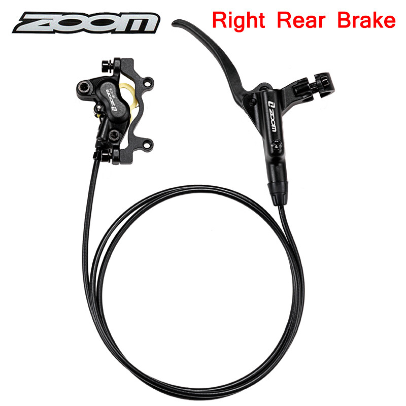 ZOOM HB876 4-Piston Hydraulic Disc Brake Mountain BMX Bike 160mm Floating Rotor