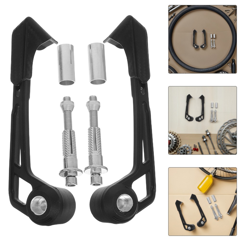 1 Set Motorcycle Hand Guards Durable Plastic Metal Brake Clutch Lever Protector