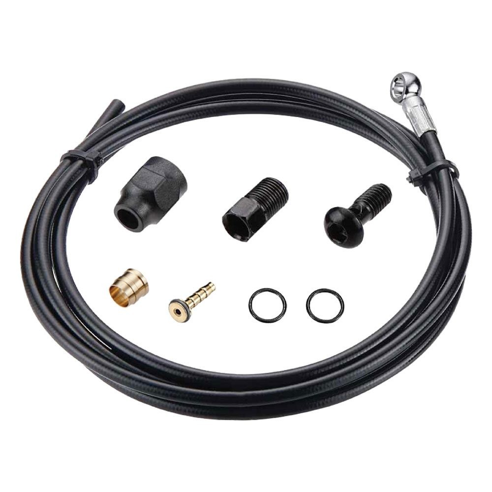 Tektro – Hose Kit 5.5mm – 2000mm – Black – Banjo Fitting