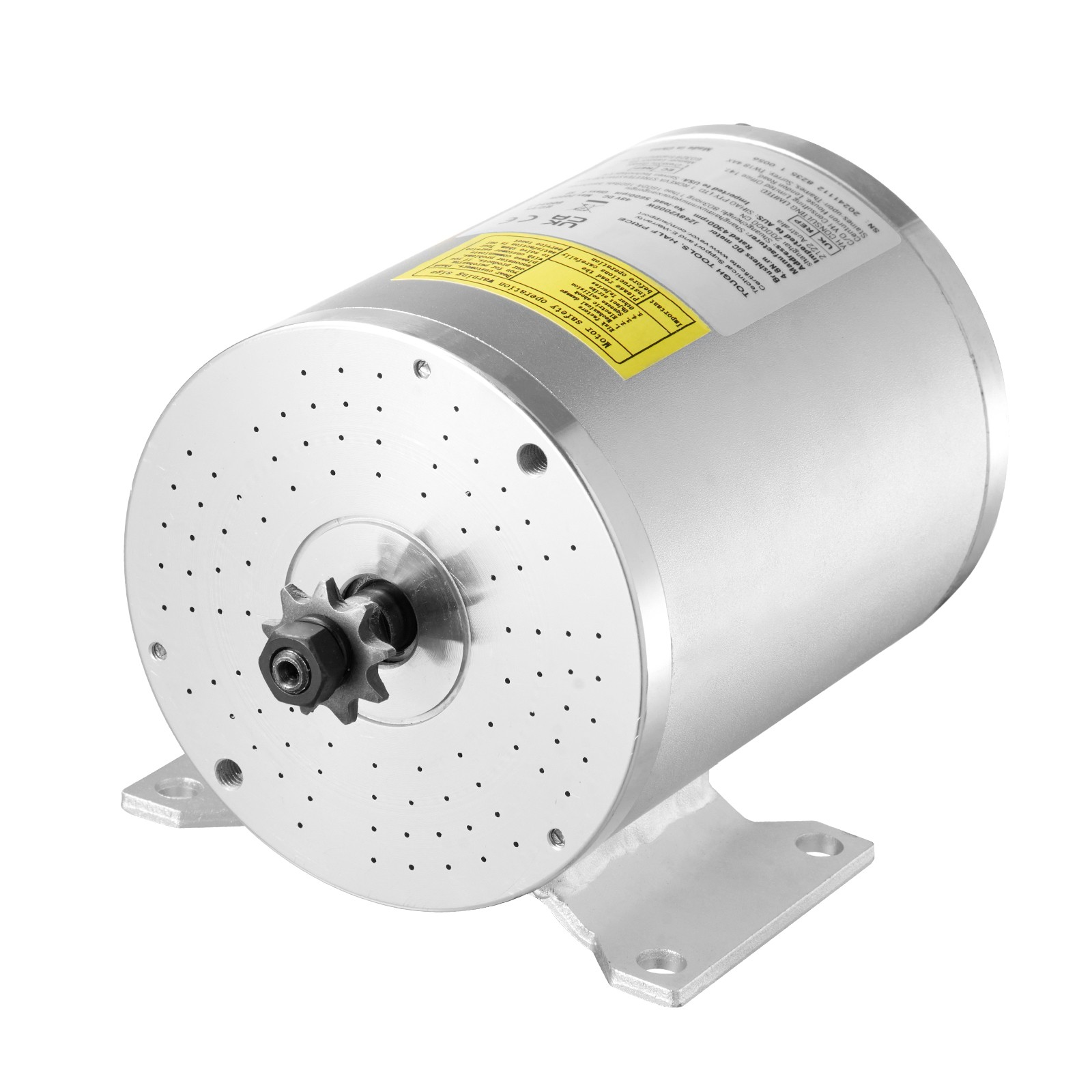 2000W Electric Brushless DC Motor Kit 48V 4300rpm Motor with Speed Controller
