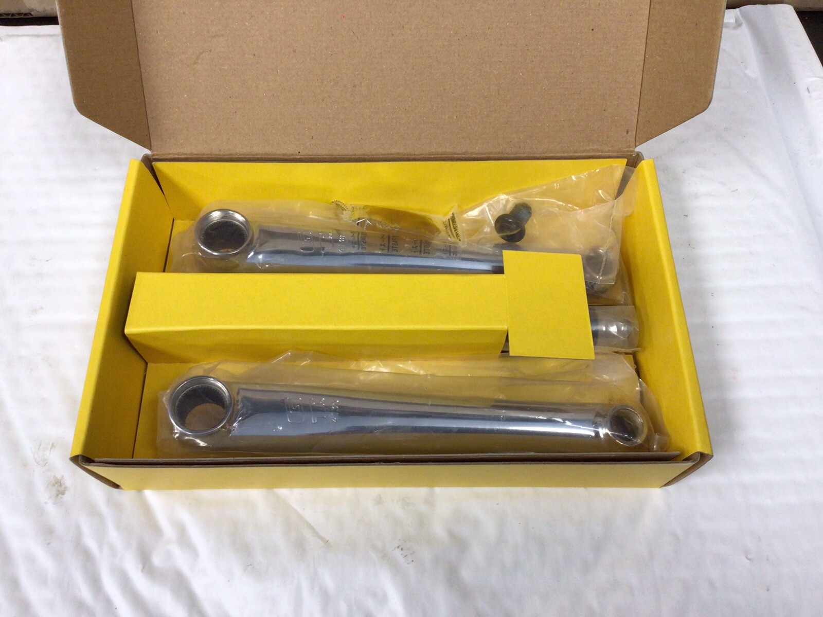 GT Power Series Polished Chromoly Crank Set Without Chainring 175mm 19mm