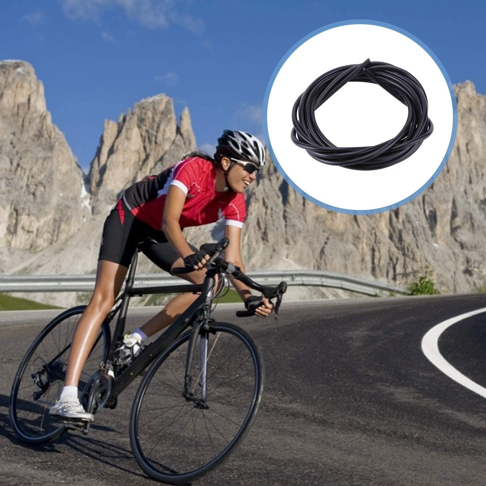 Brake Cable Housing 3 Meters Gear Cable Housing 5mm Shift Cable Road Bike