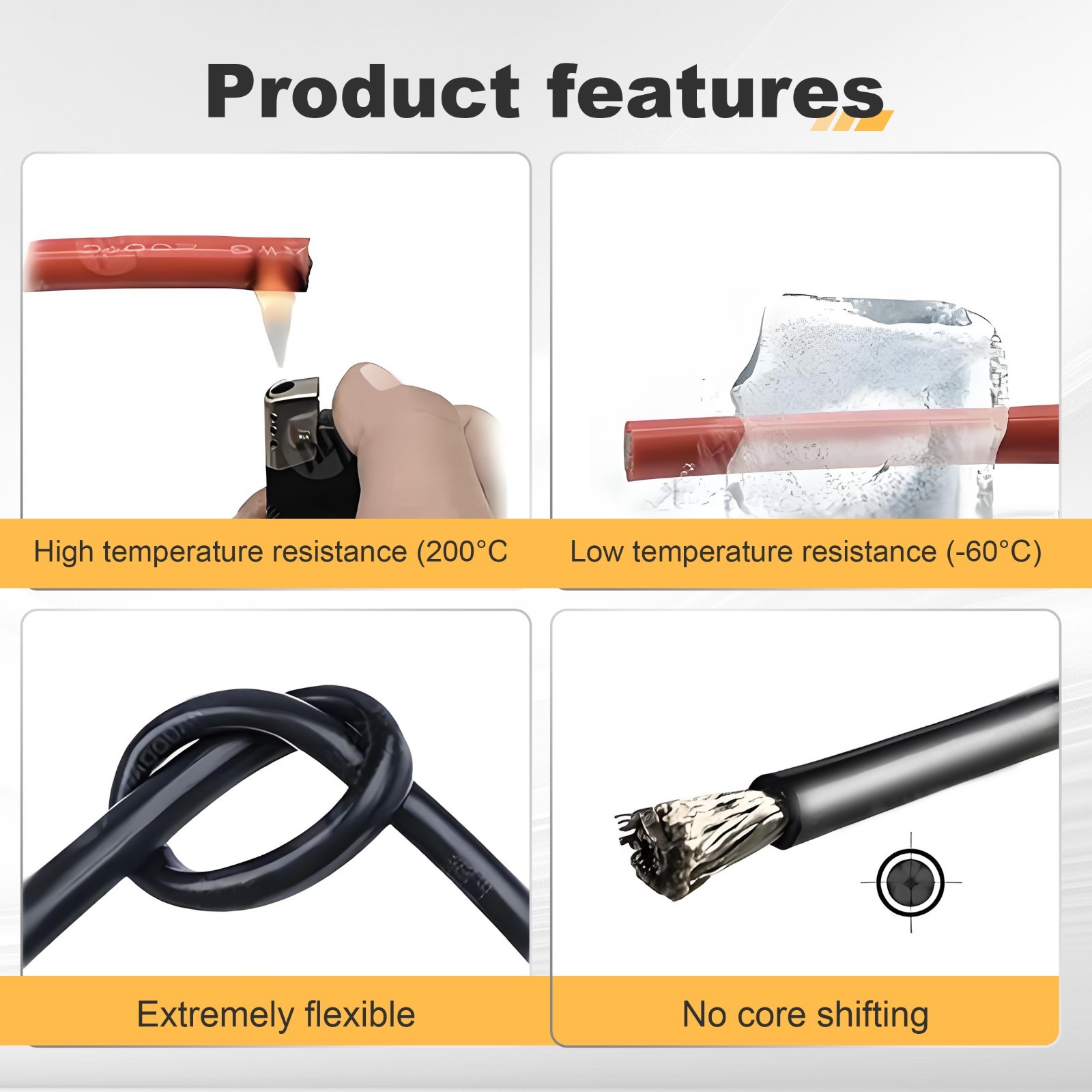 XT60 Plugs Solar Panel to Portable Power Station Ebike Battery Charging Cable