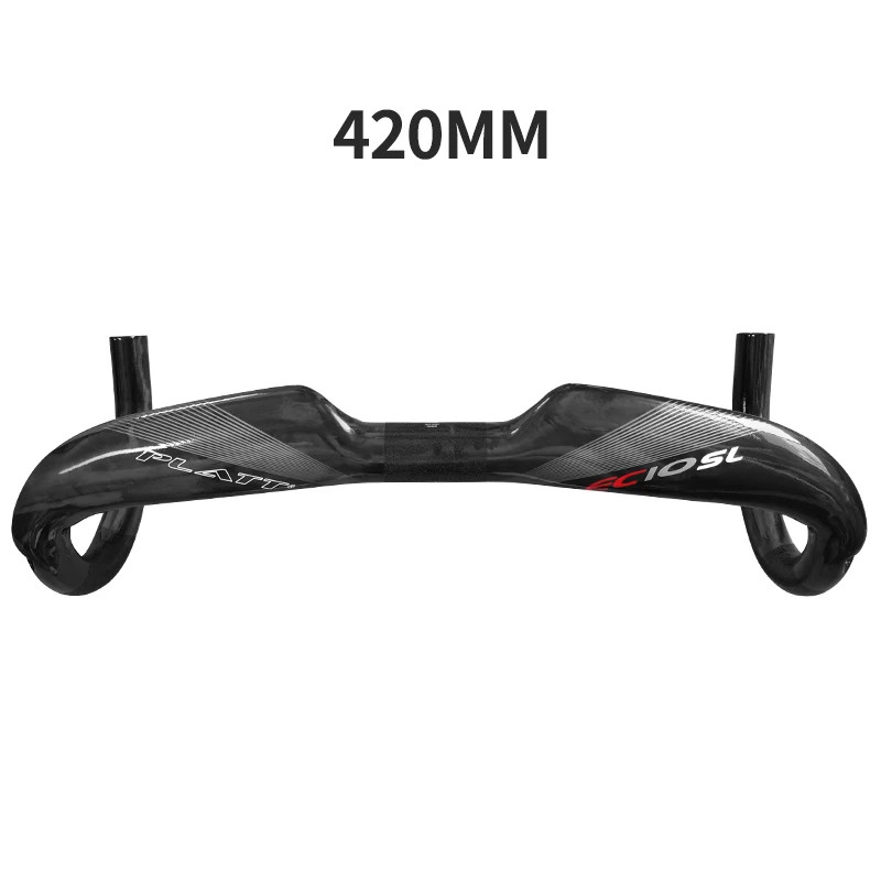 ECIOSL Carbon Fiber Road Bike Handlebar 31.8mm Drop Bar 360-440mm UD Gloss