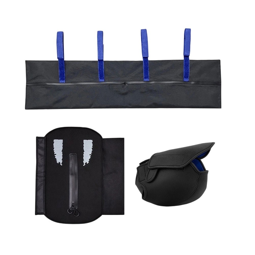 Zippered Neoprene Battery Cover with Reflective Strips for E-Bike Motors