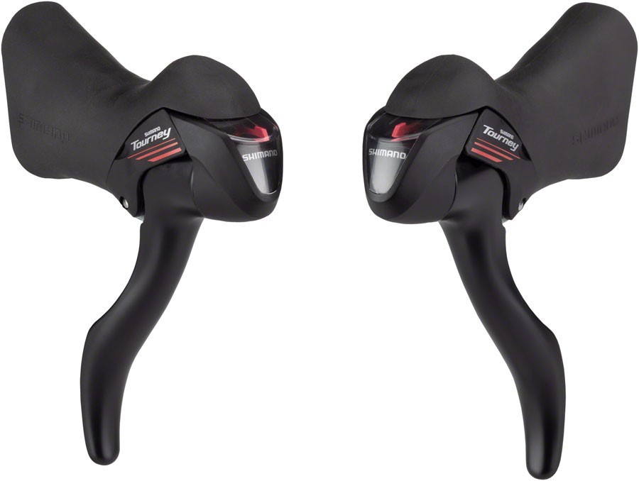 Shimano Tourney A070/A073 7-Speed Double STI Shifter & Brake Lever Set Der cable