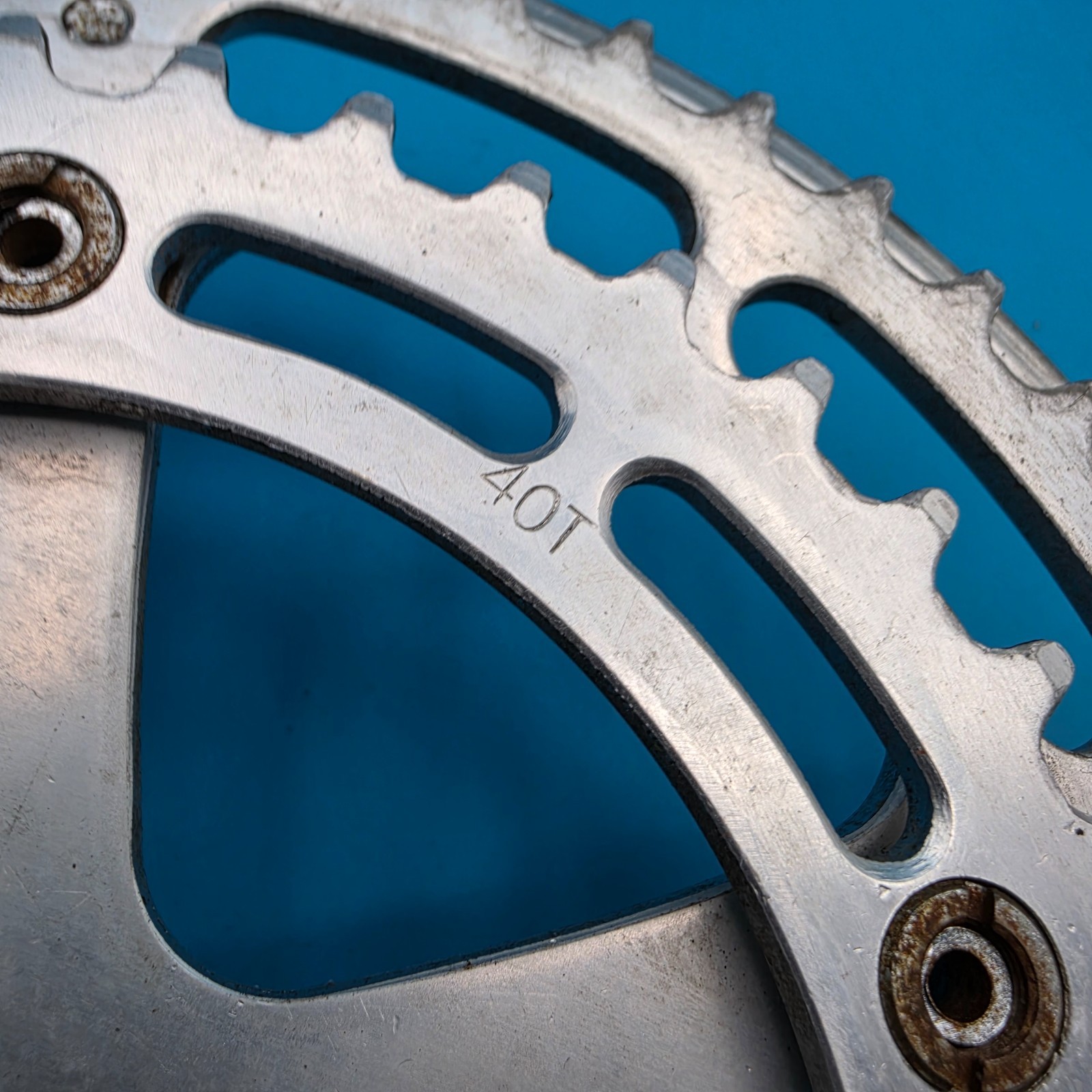 Vintage Motobecane by Takagi Road Bike Double Crankset 170mm 52/40t Japan f15