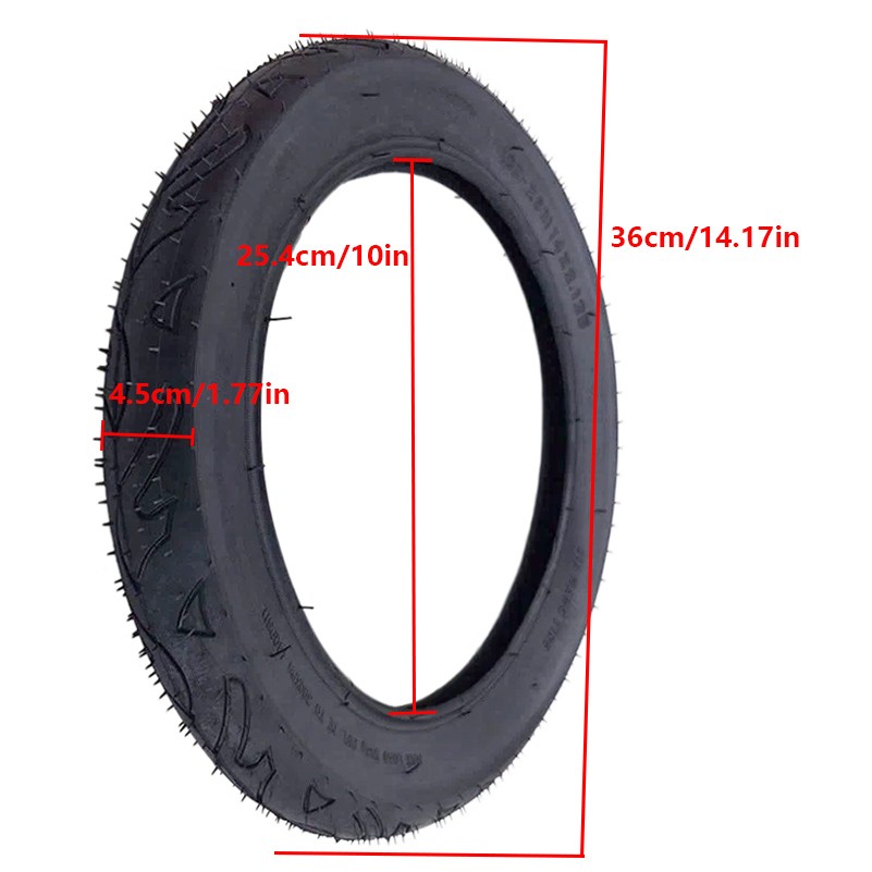 14 inch 14×2.12 outer tire inner tube suitable for electric bicycles