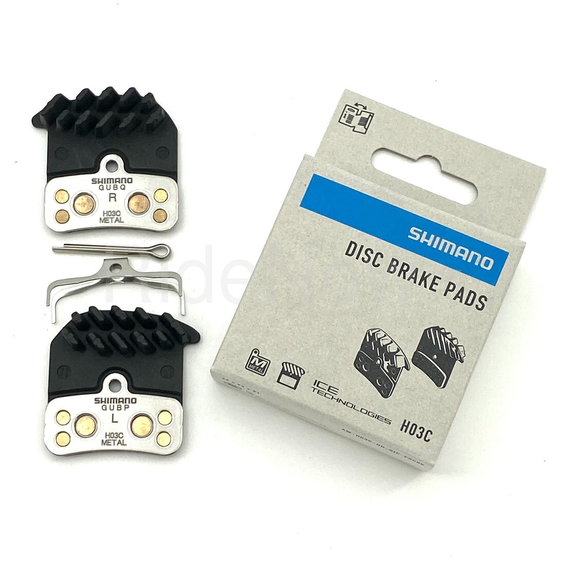 Shimano 4-PistonXT M8020,SAINT M820 ZEE M640 Metal Brake Pad H03C Y8VT98020