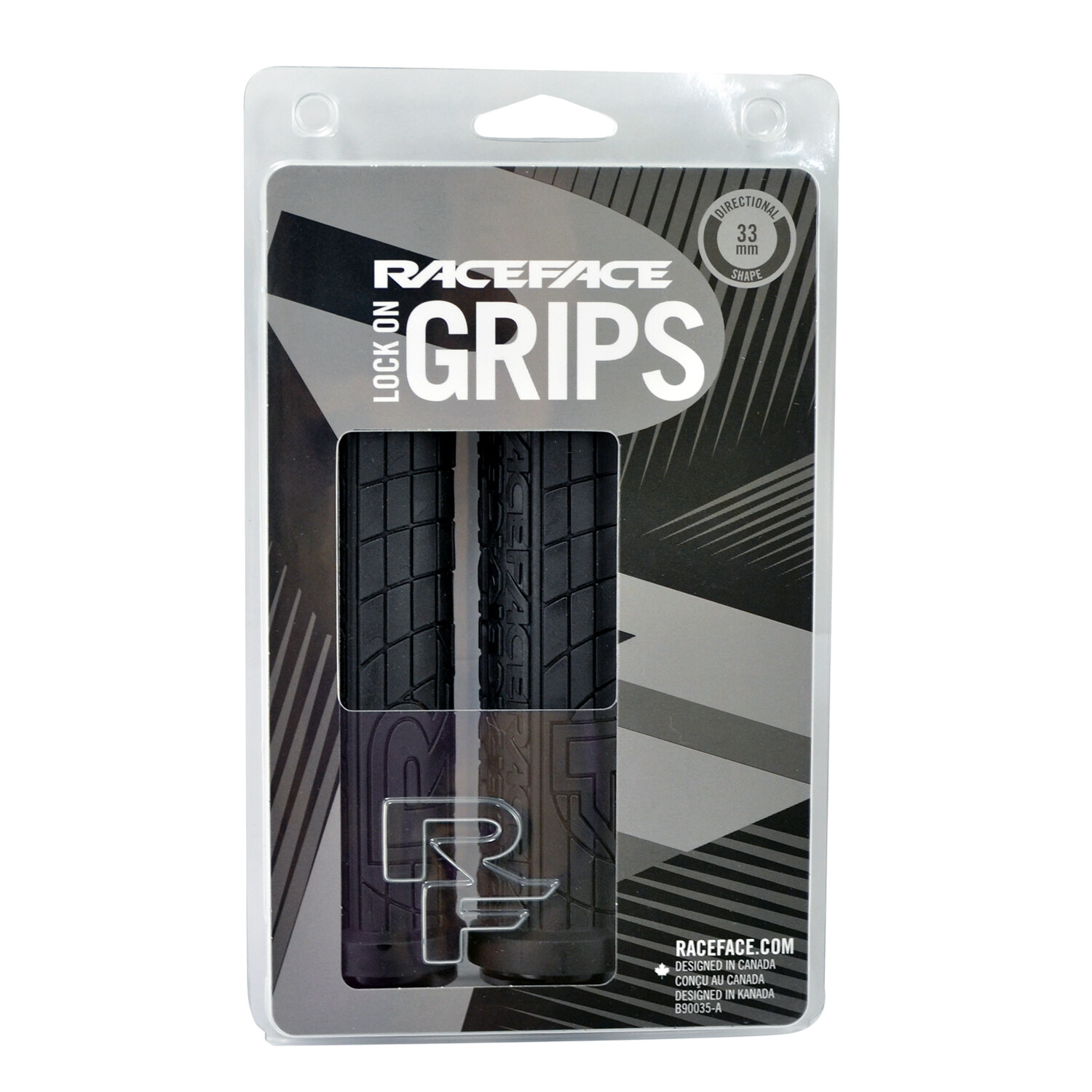 RaceFace Grippler Lock-on Grips 33mm , Black