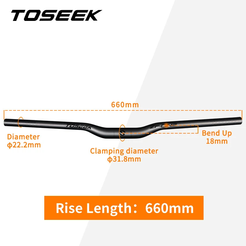 Full Carbon Fiber MTB Bicycle Handlebar 31.8mm Bicycle Parts 580mm – 760mm