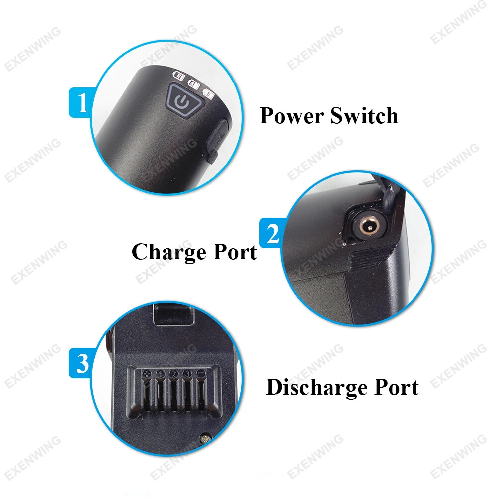 Ebike Battery Pack 36V 10.4Ah 13Ah 17.5Ah for Eskute C100 Electric Bicycle