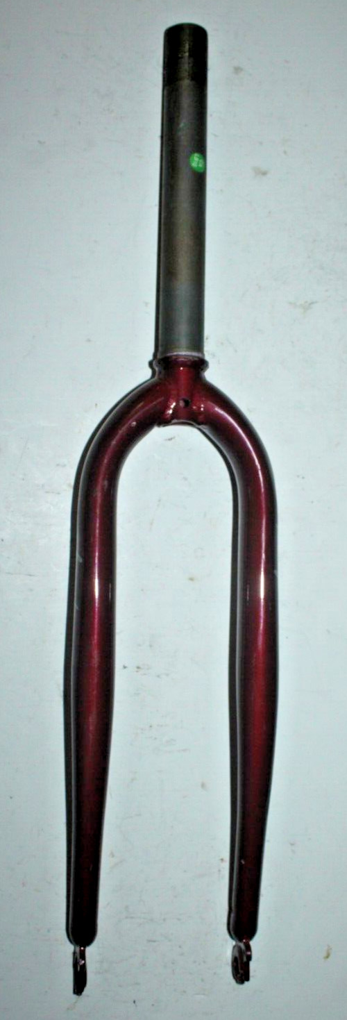 Vintage Fuji Touring Road Bike Fork 11/8″ Threaded 225mm 1050g Steel USA Ship