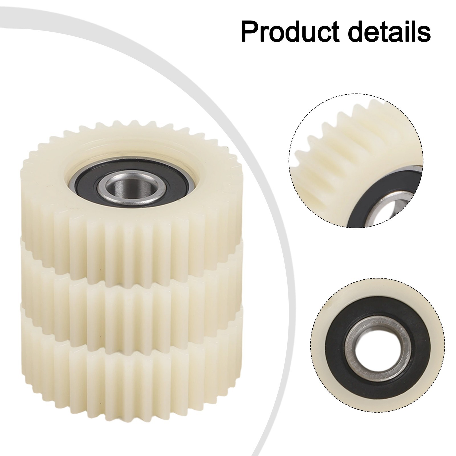 Silent 3Pcs 36 Teeth Gears with Bearings for Ebike Wheel Hub Motor