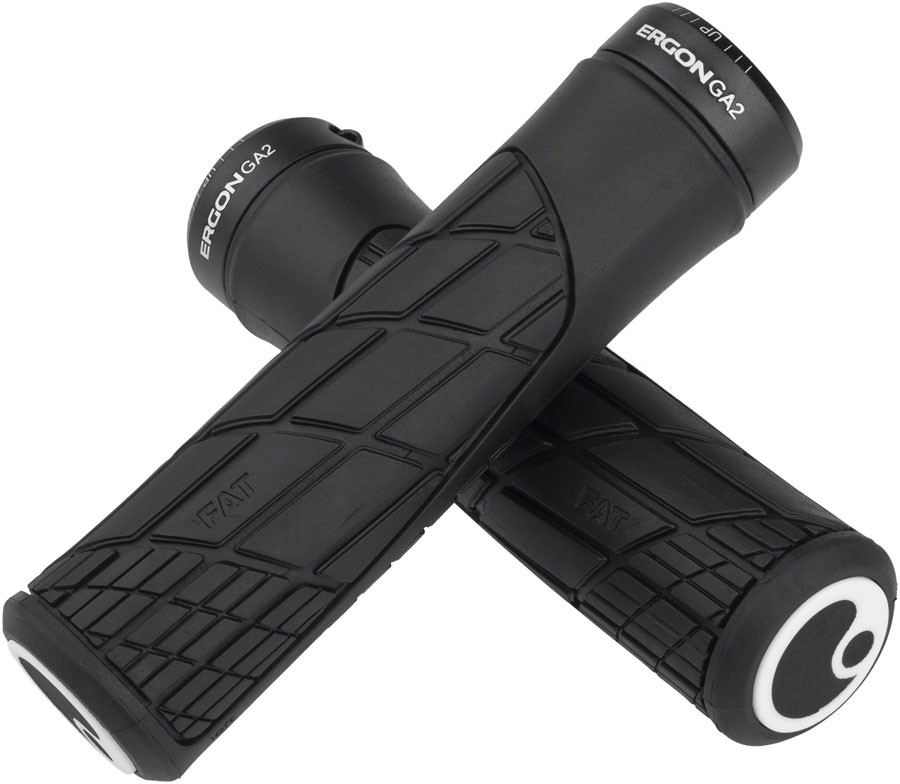 GA2 Fat Grips – Ergon GA2 Fat Grips – Black, Lock-On – Grip
