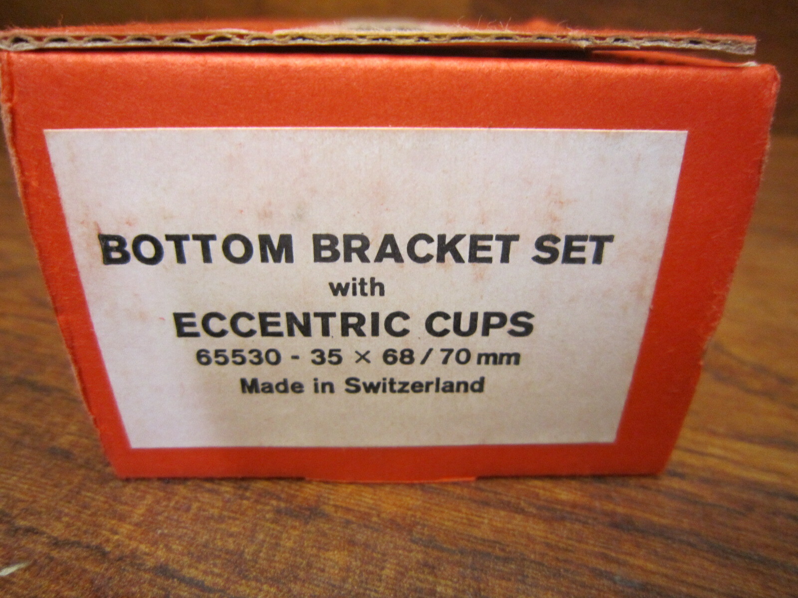 NOS EDCO COMPETITION BMX SEALED SQUARE TAPERED BOTTOM BRACKET CONVERSION 116 KIT