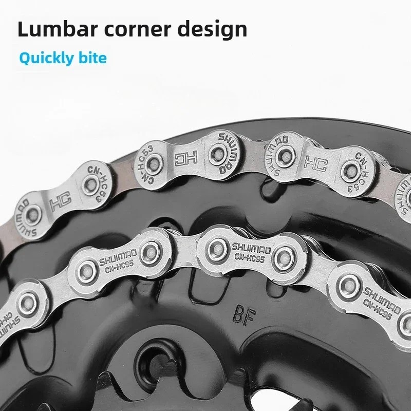 6/7/8/9/10/11/12Speed Chain Tiagra MTB Road Hybrid Bike Chain 116-126 Quick Link