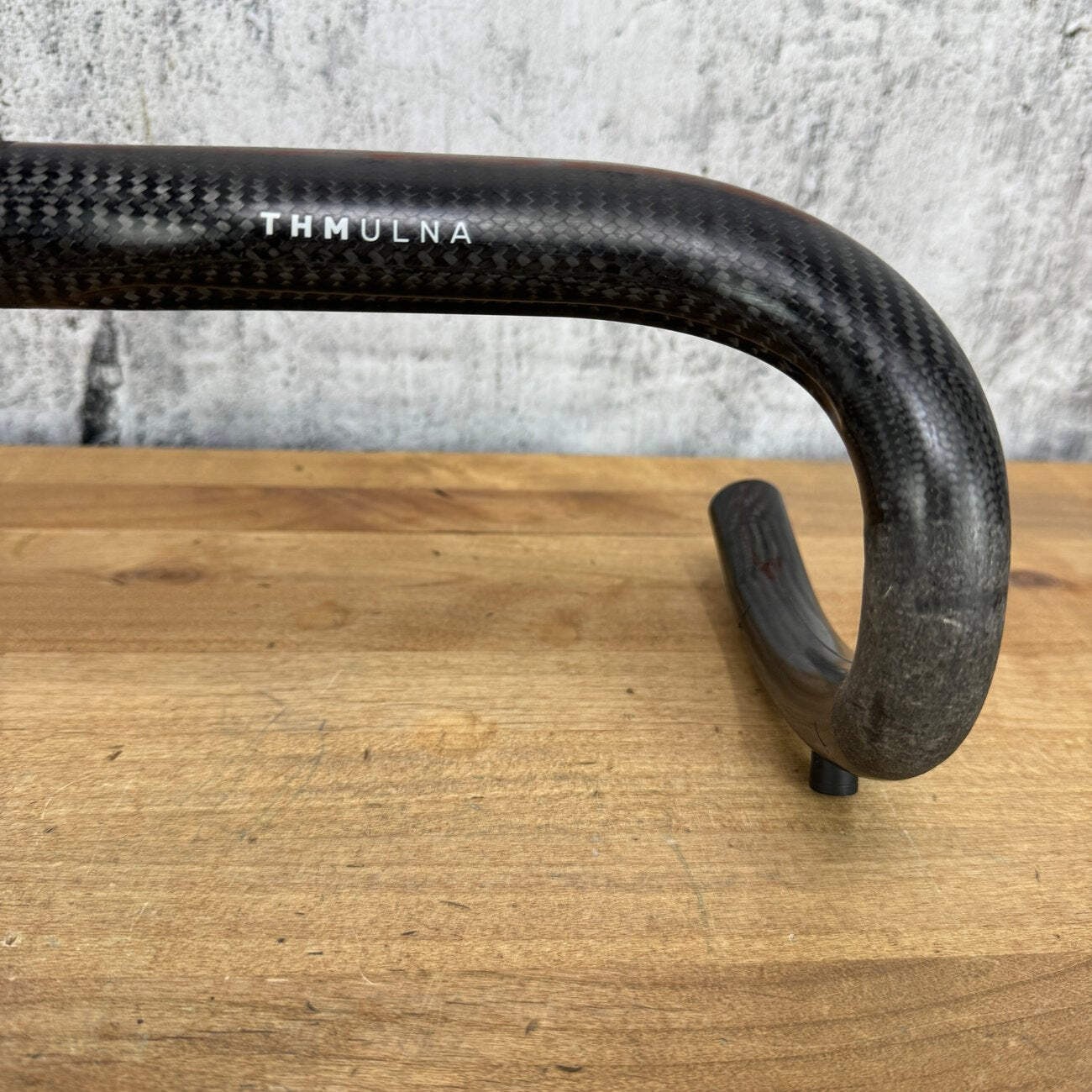 Light Wear! THM Ulna 38/40cm Carbon 31.8mm Road Bike Drop Bar Handlebar 164g