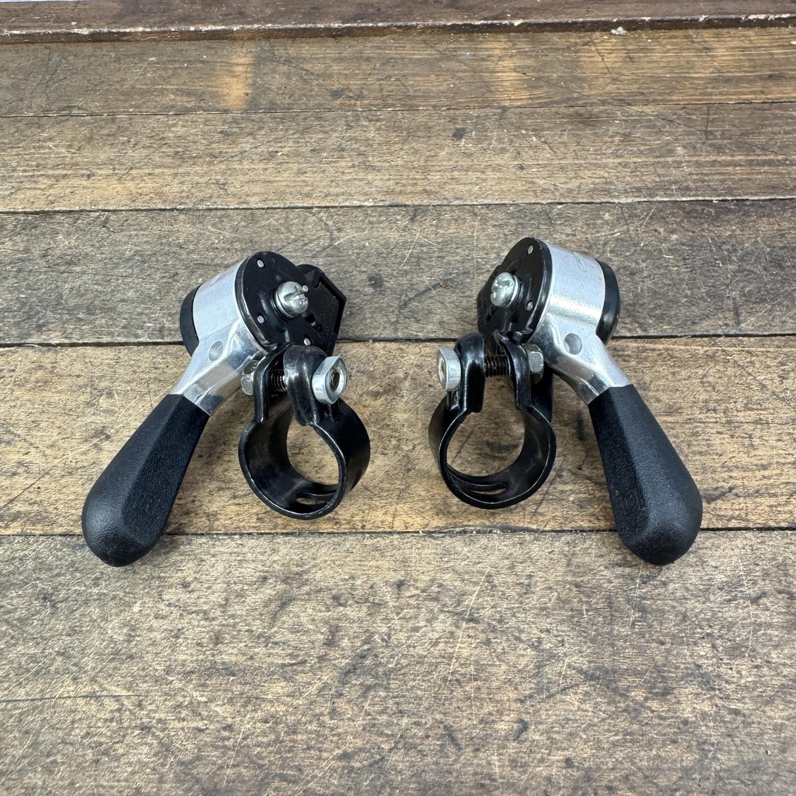 Vintage Shimano SL-MS55 Thumb Shifter Set 6 Speed Light Action SIS MTB Japan