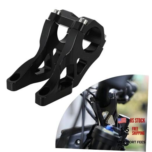 7075 Aluminum Alloy Handlebar Riser CNC Second Generation Handle Bar Mount