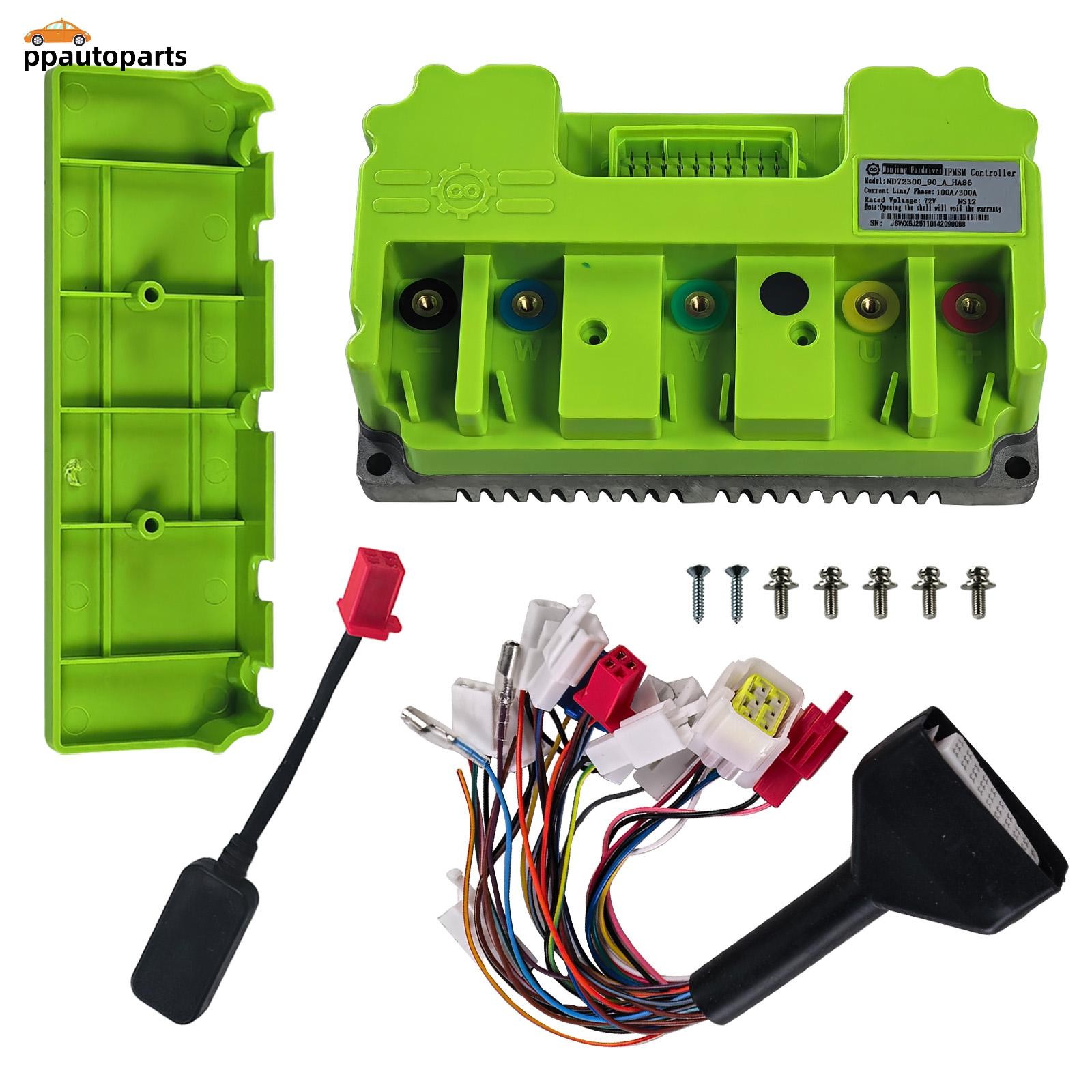 72V ND72300 Controller BLDC fit Fardriver, 100A/300A with Bluetooth Module