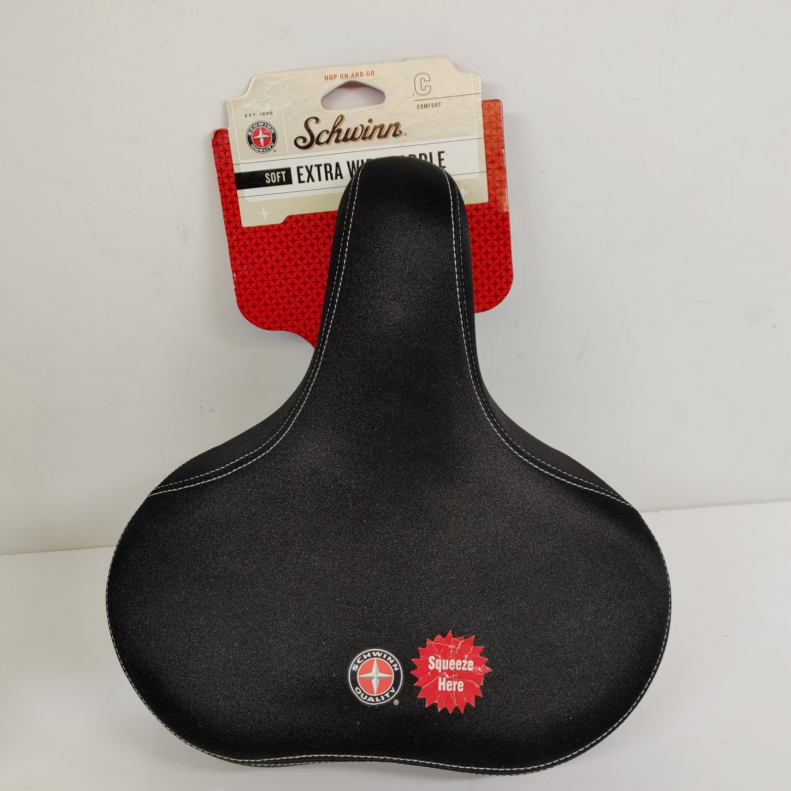 Schwinn Soft Extra Wide Saddle Comfort Bicycle Seat