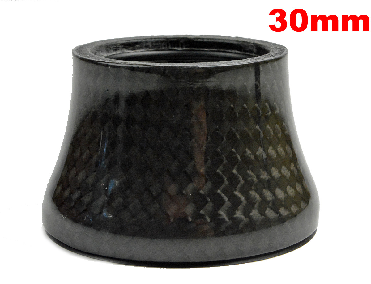 1-1/8″ OMNI Racer WORLDS LIGHTEST Integrated Headset Conical Carbon Spacer 30mm