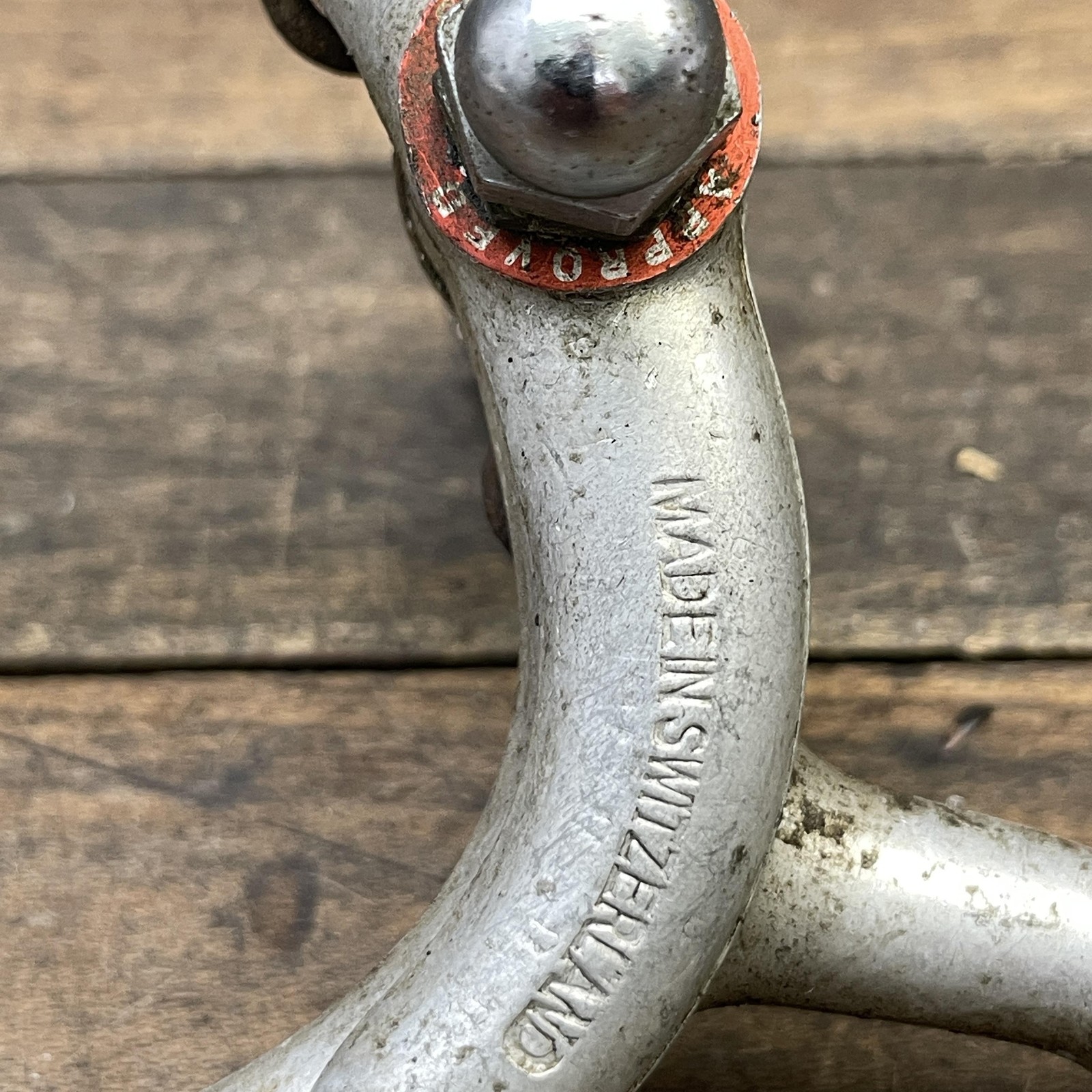 Vintage Weinmann Schwinn Front Brake Caliper Long Reach Side Pull Swiss