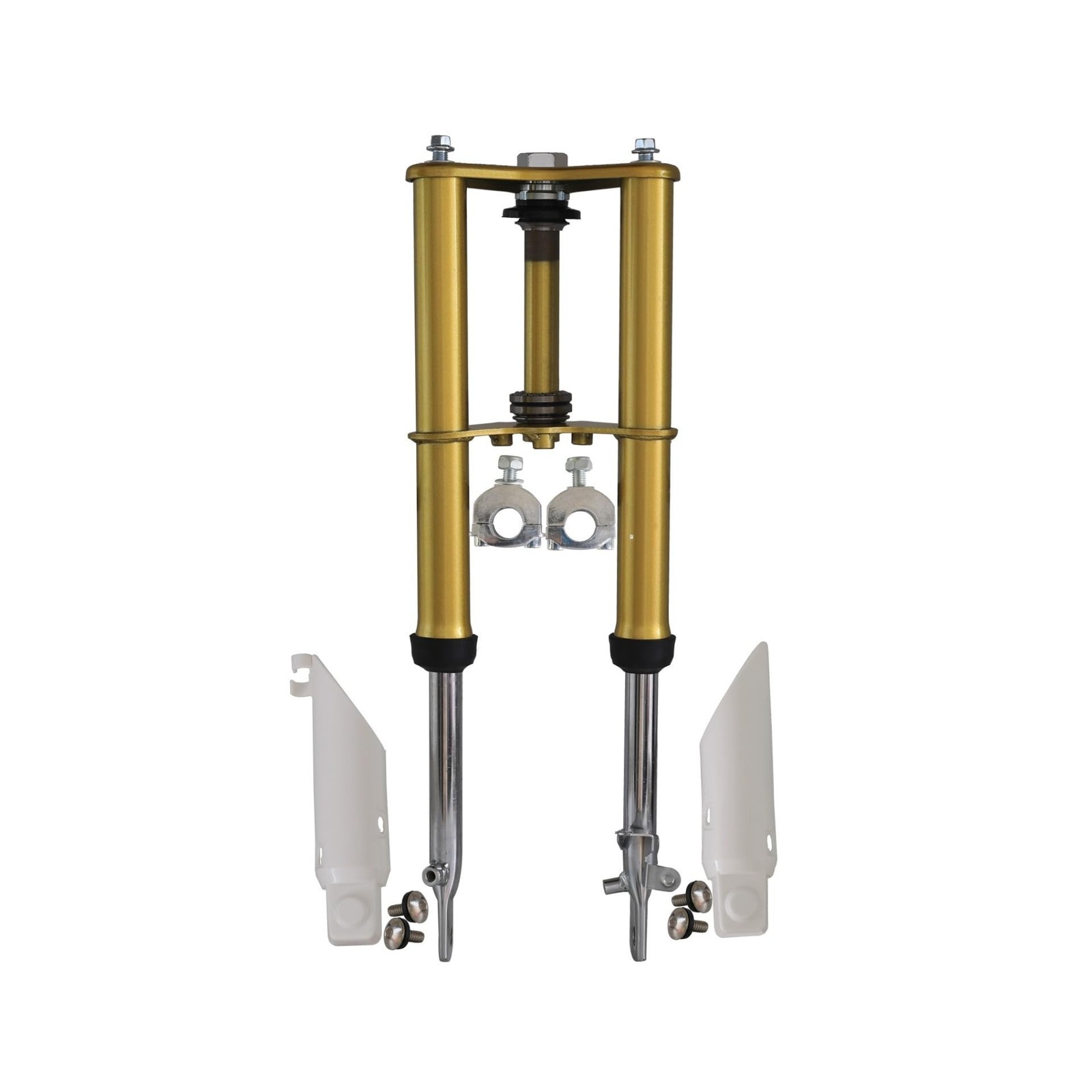 Front Fork Suspension Shock Assembly 19.69 Inch 500mm Length 0.91 Inch 23mm D…