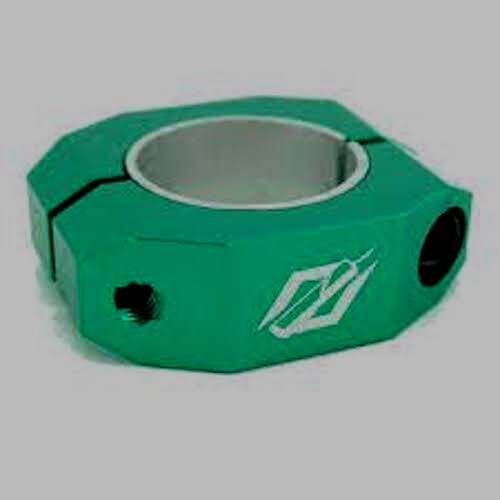 BMX TNT BICYCLES SEAT CLAMP (28.6, 31.8mm) DOUBLE CLAMP GREEN