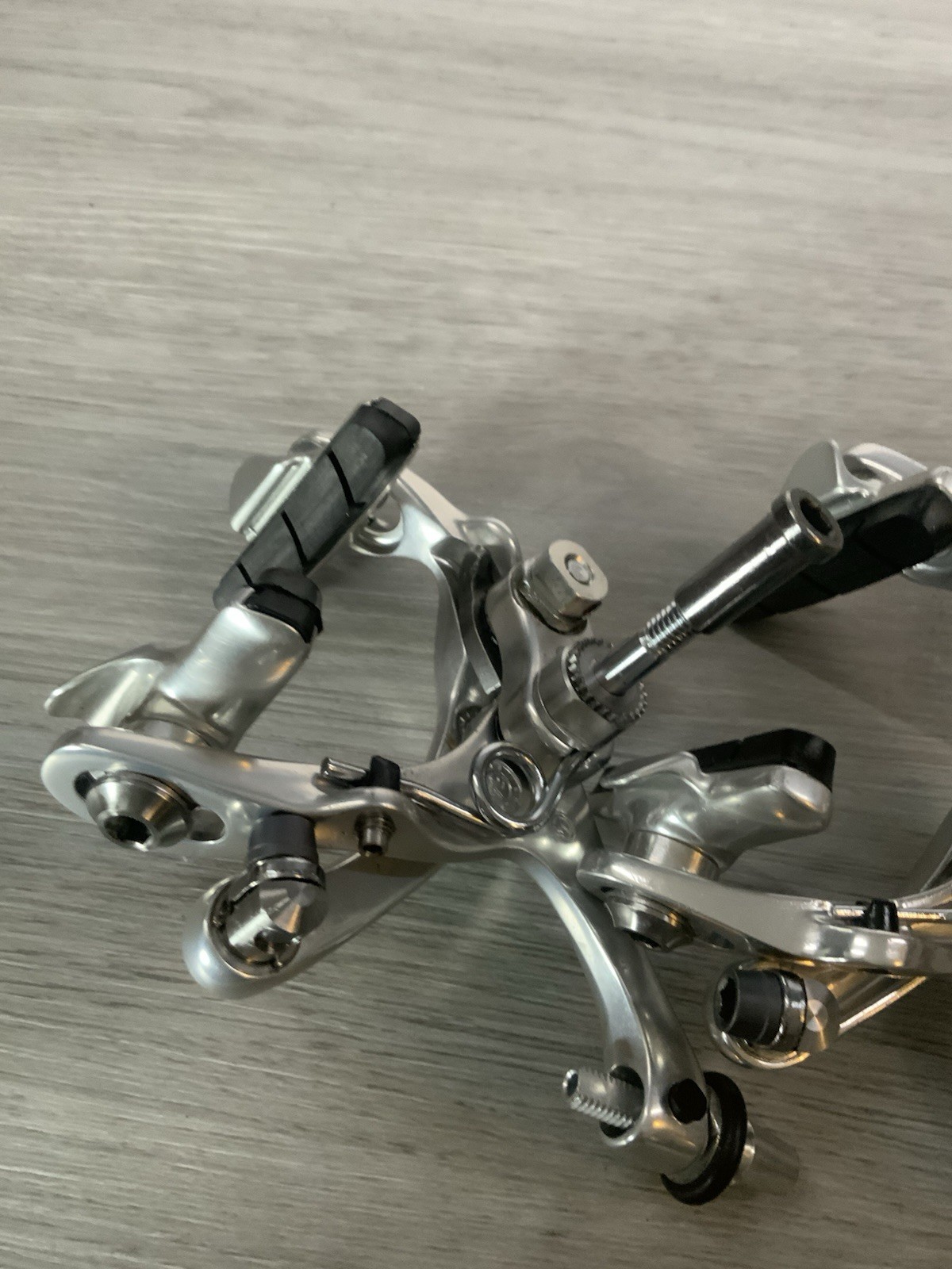 CAMPAGNOLO RECORD TITANIUM BRAKE CALIPERS 39-49 MM REACH RECESSED MOUNTS