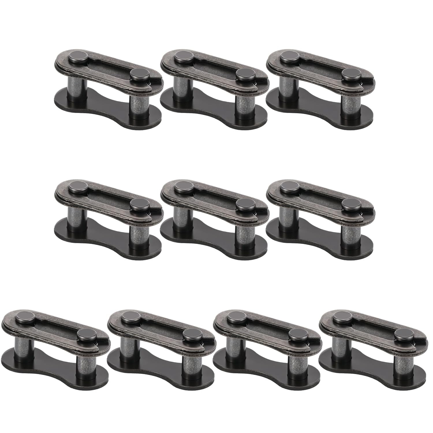 10 PCS Bike Chain Master Links Single Speed Steel Bicycle Repair Connectors