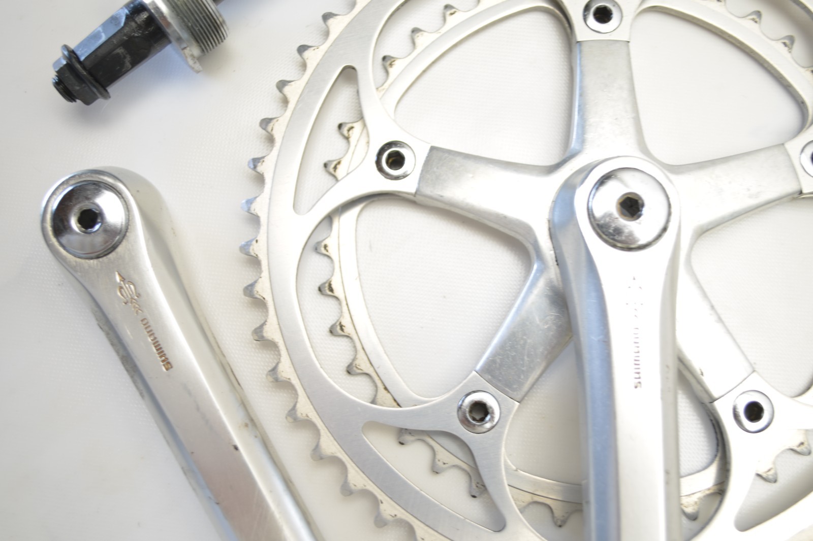 SHIMANO GOLDEN ARROW BICYCLE 170 MM 52/42 TOOTH JIS CRANKSET 68 MM BB FC-S125