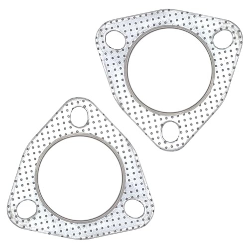 2.25 Inch Exhaust Gasket 3-Bolt 58mm Muffler Flange Header High 2.25 in