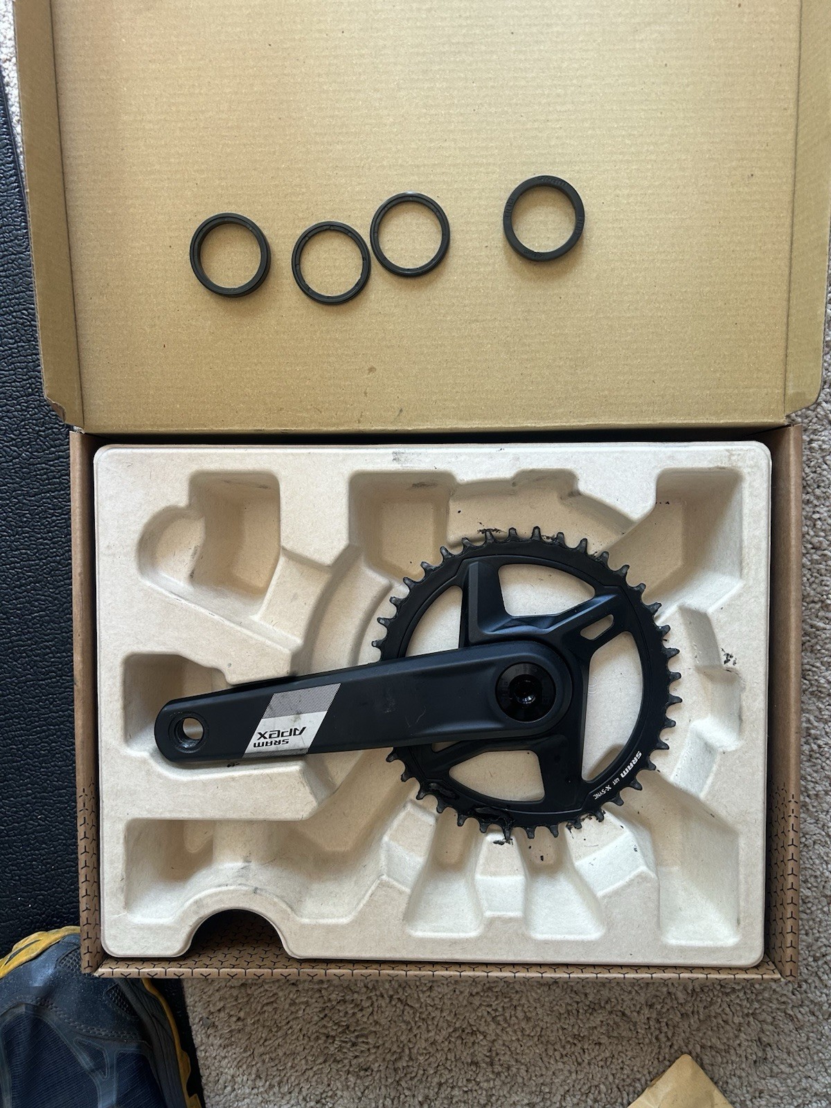 SRAM Apex 1 Wide DUB D1 Crankset 40T 172.5mm