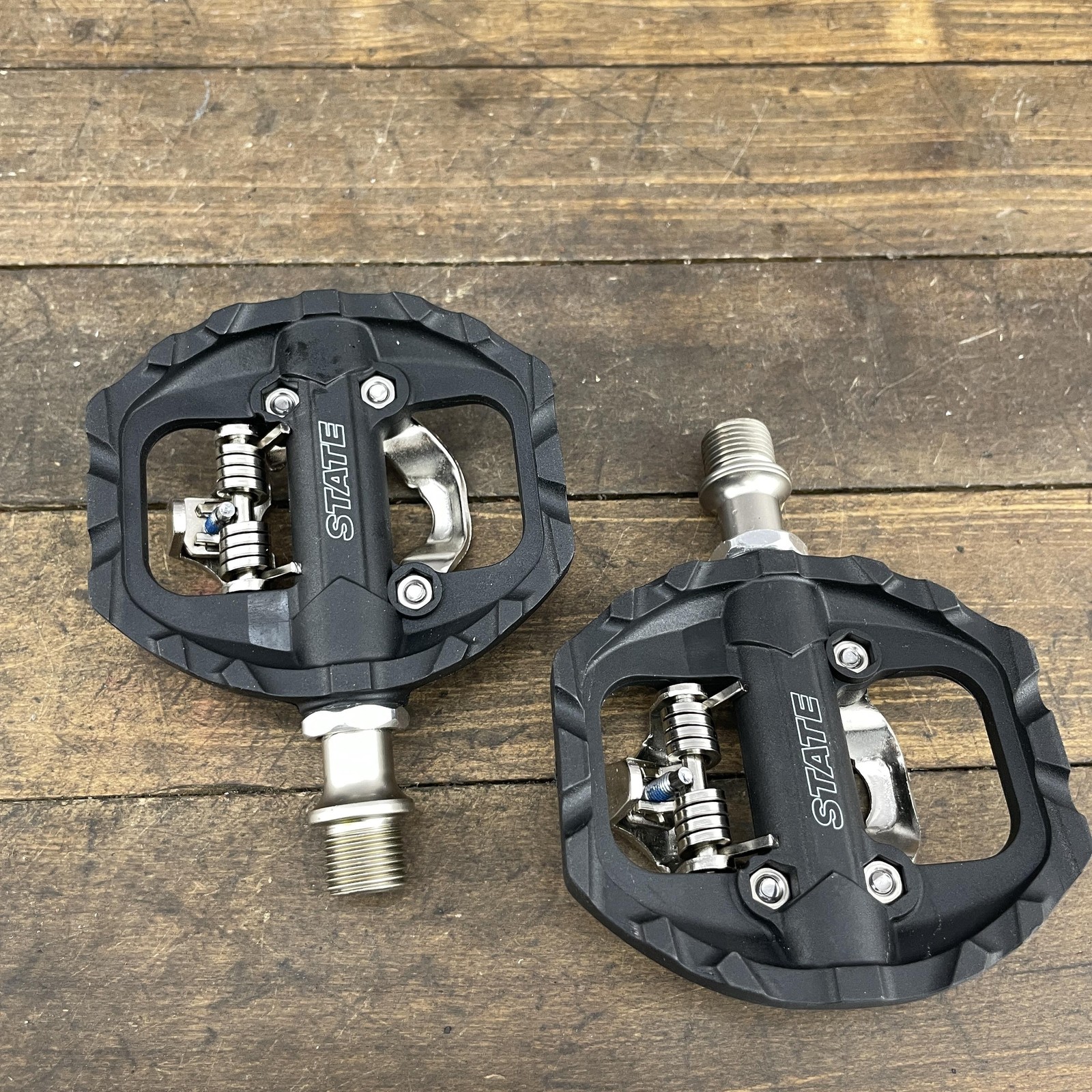 State Bicycle Co All-Road Pedals SBC-AR1 Shimano SPD Compatible 9/16 in w/Cleats