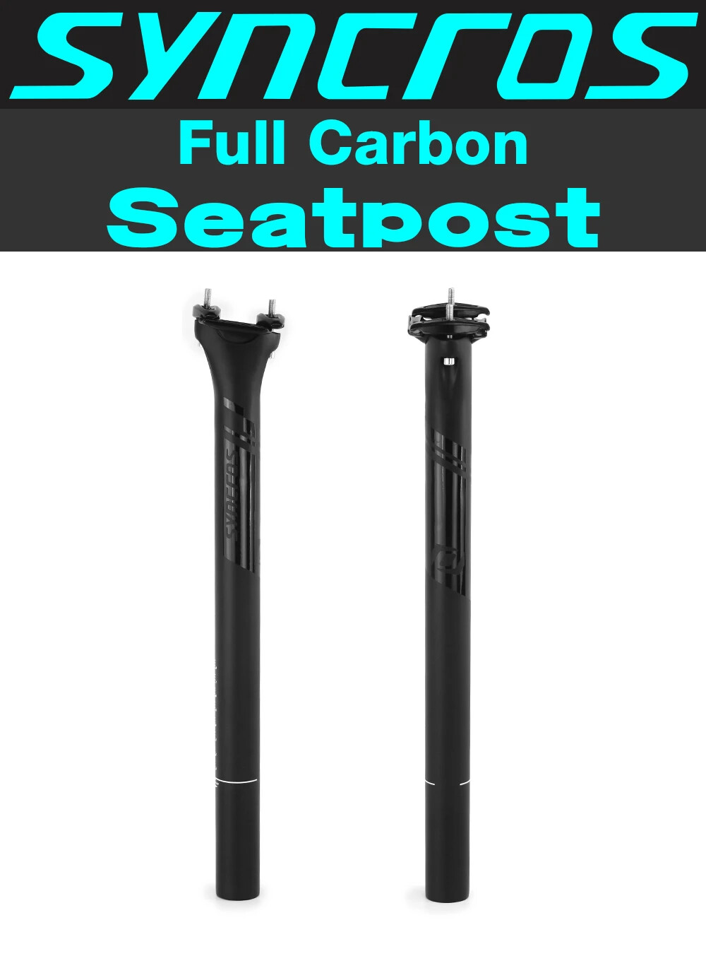 Carbon Fiber Mountain Road Bike Seatpost 27.2/30.8/31.6mm 7×9/7x7mm 0/20 Degree
