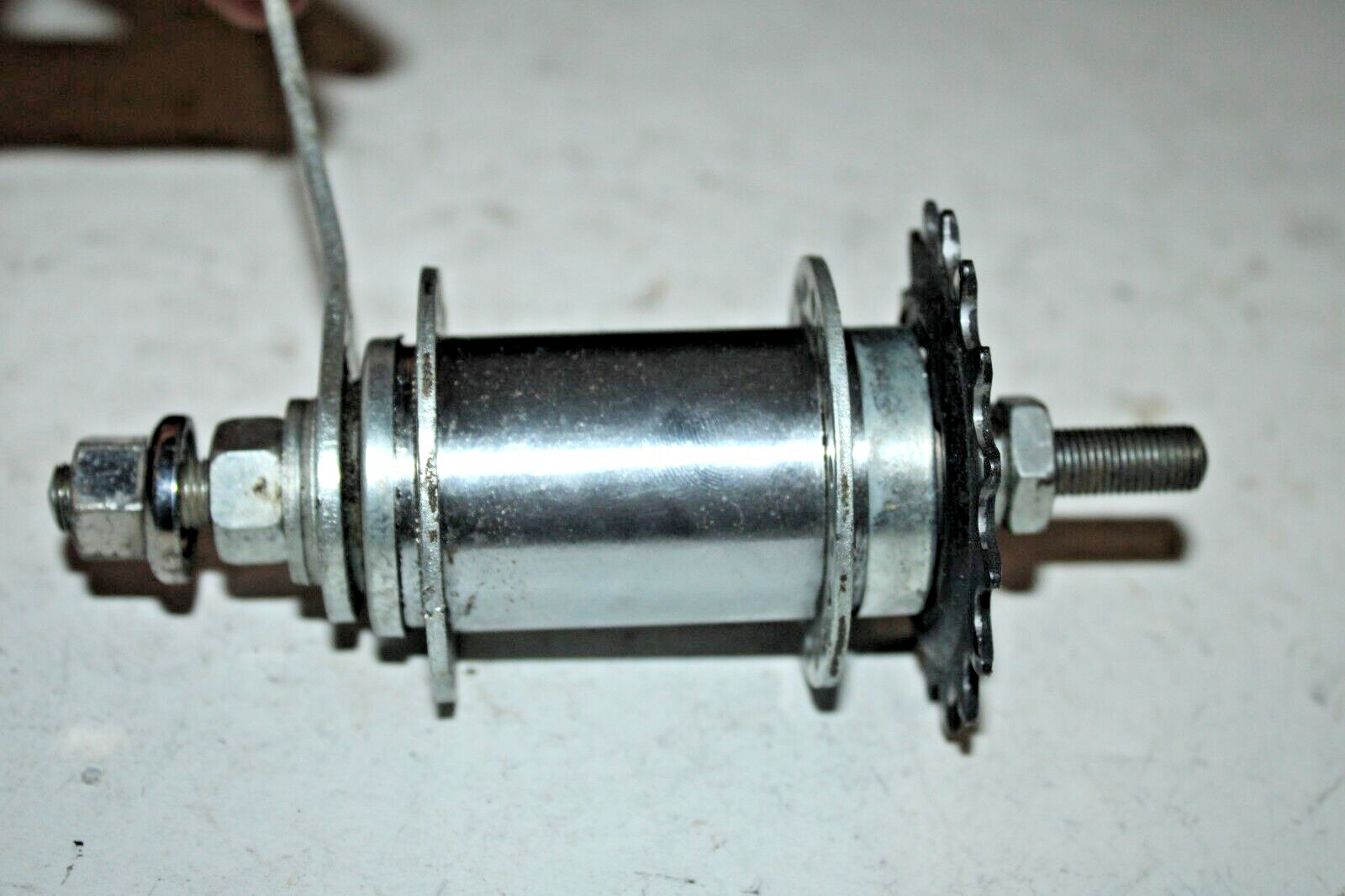 Vintage Promax Rear SS Bike Hub Silver 36H 108mm 16T Coaster Cruiser USA Shipper